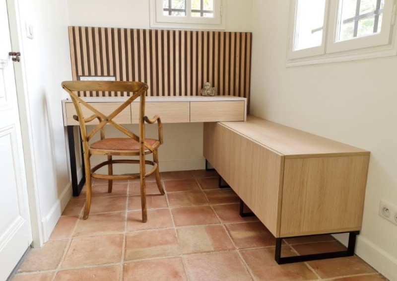 Chambre d'amis  bureau - aménagement