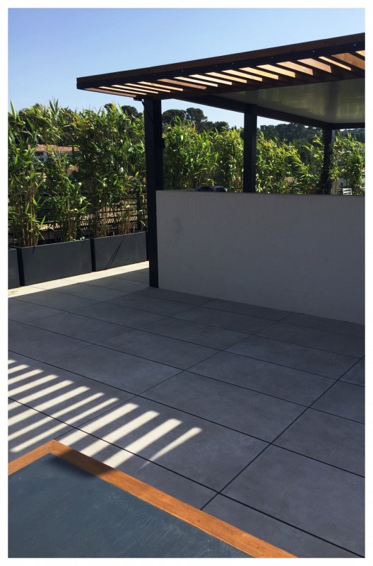 Comment se protéger du soleil sur une terrasse pour un appartement en duplex de 450 m2 à Aix en Provence