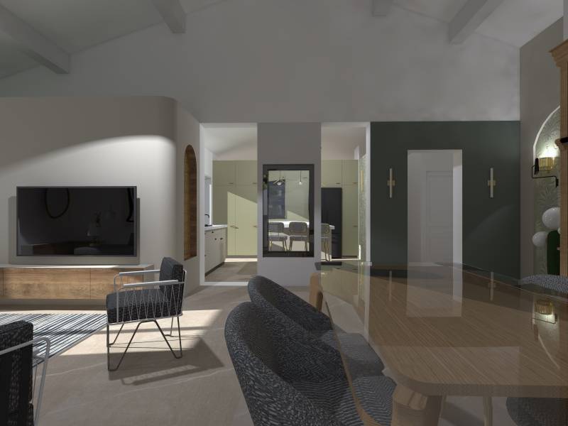 Vous souhaitez aménager votre cuisine , revoir les agencements afin d'optimiser les volumes sur mesure