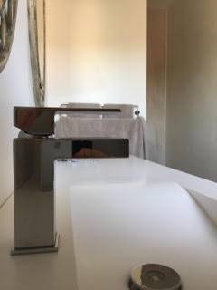 salle de bain pour la chambre rose